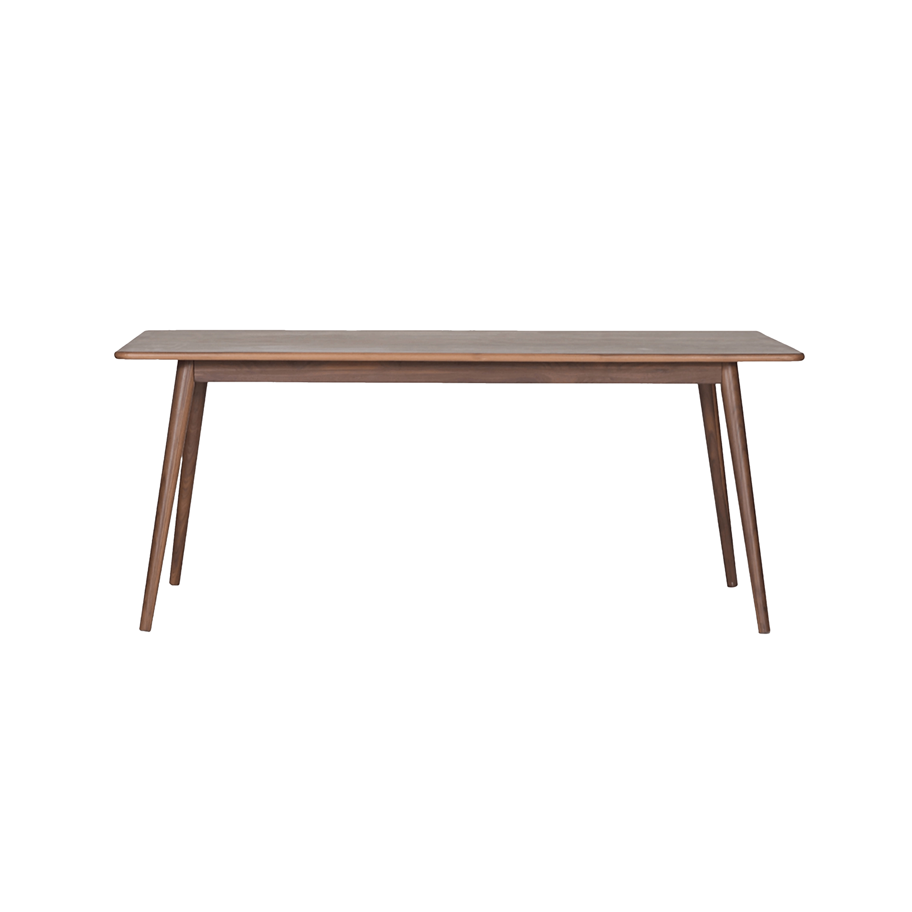 北欧风胡桃木餐桌